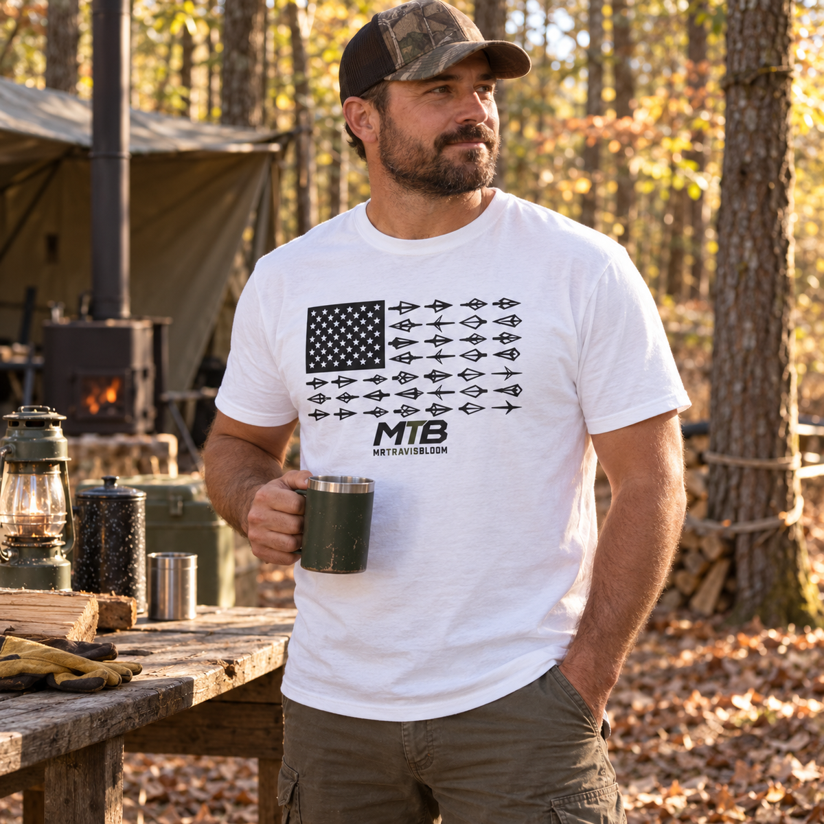 MTB Broadhead Flag T-Shirt