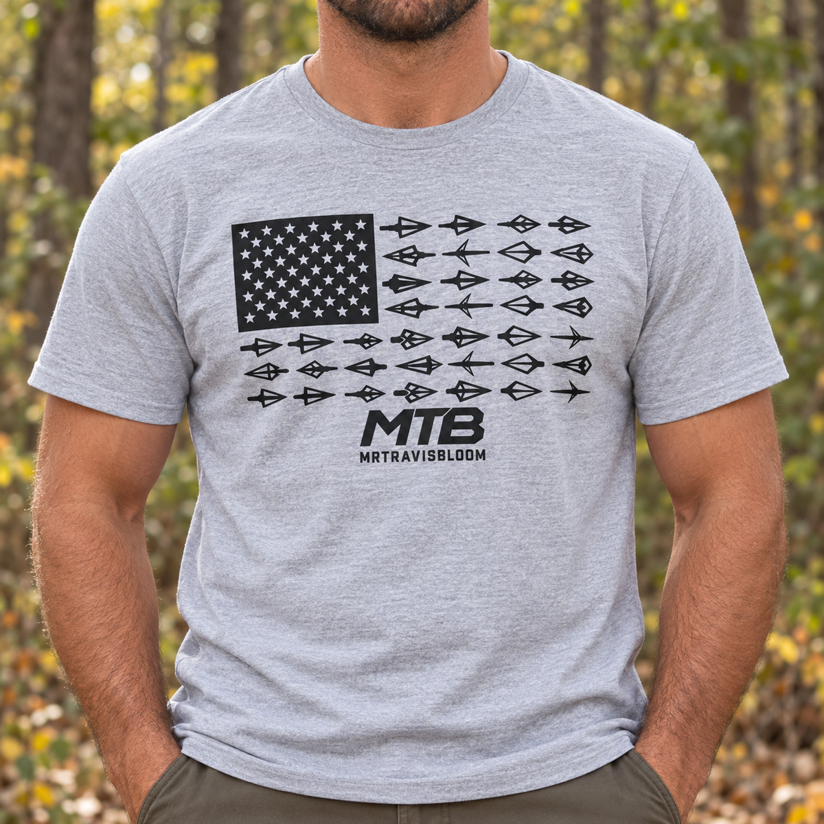 MTB Broadhead Flag T-Shirt