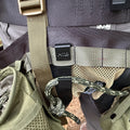 SC2 Bridge Clip holding a saddle bridge rope during field use